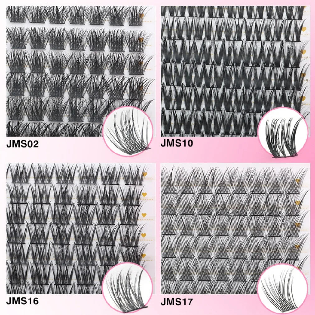 Fluffy Mega Volume Lash Clusters Book