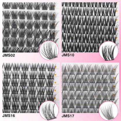 Fluffy Mega Volume Lash Clusters Book