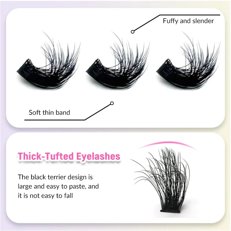 Mega Volume Lash Clusters - DIY Home Kit