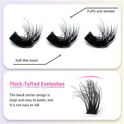 Mega Volume Lash Clusters - DIY Home Kit