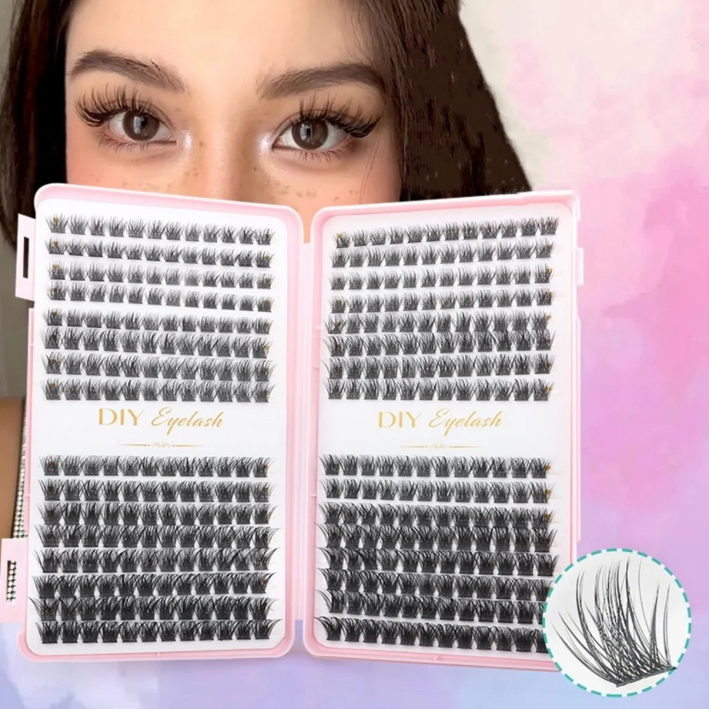 Fluffy Mega Volume Lash Clusters Book