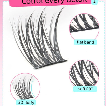 Fluffy Mega Volume Lash Clusters Book