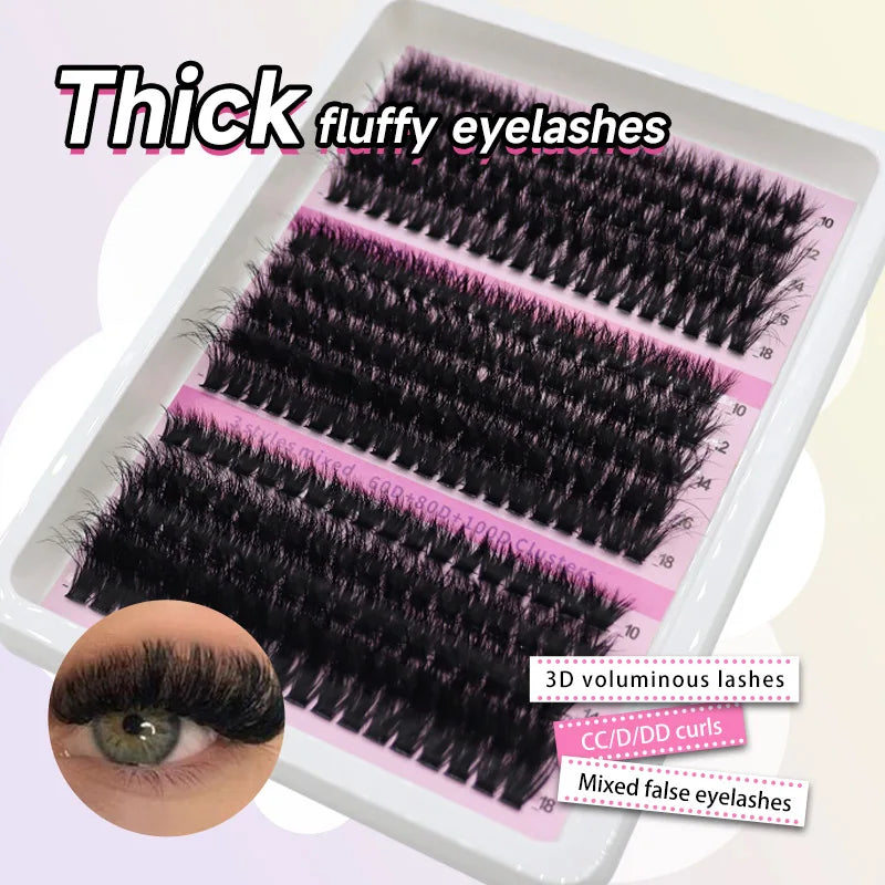 Mega Volume Lash Clusters - DIY Home Kit