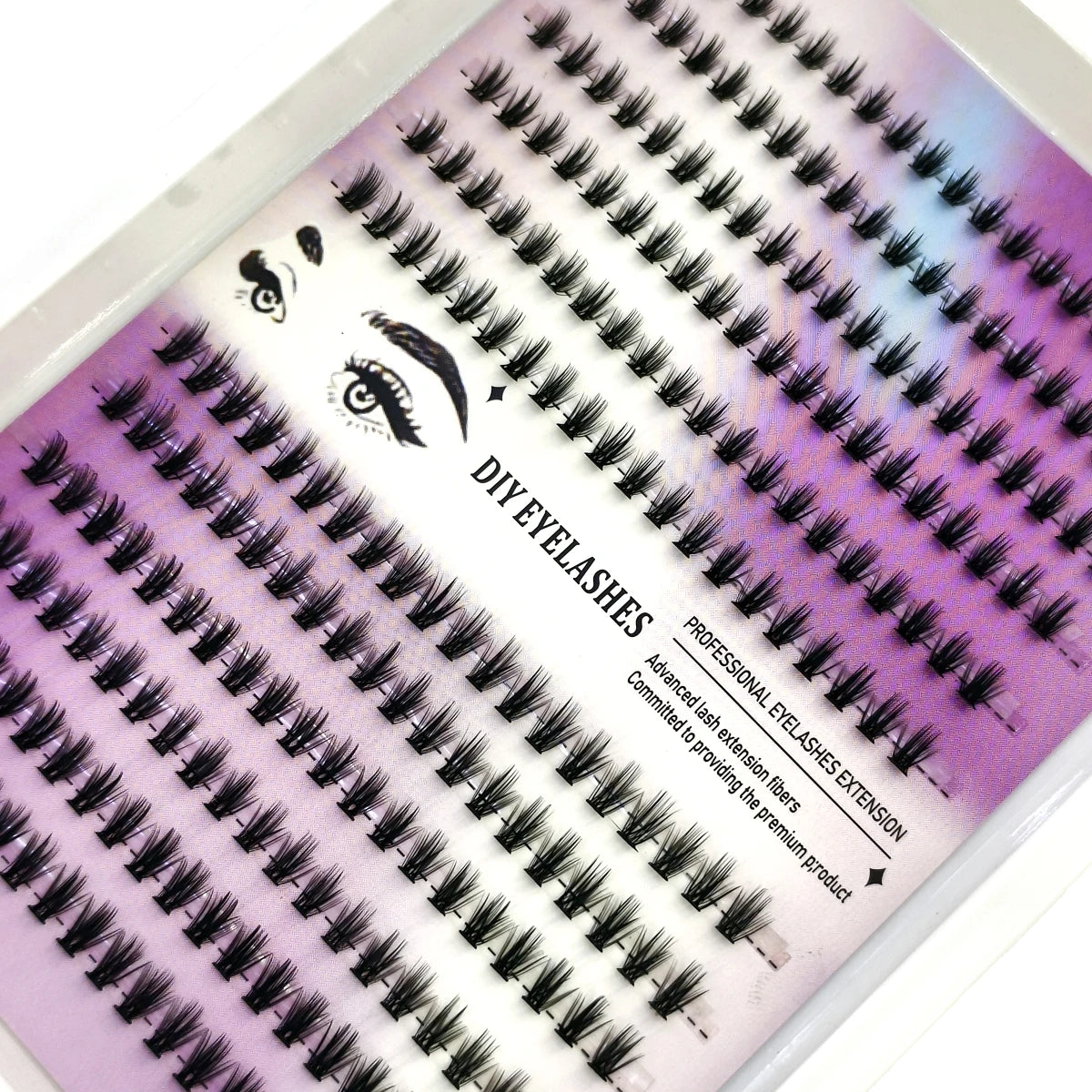 Manga Wispy Lash Clusters with Spikes
