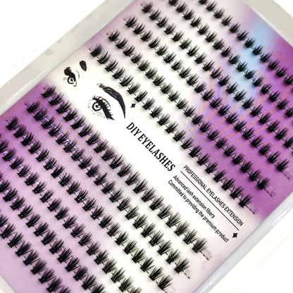 Manga Wispy Lash Clusters with Spikes