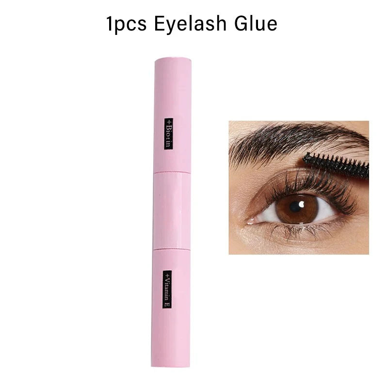 Lash Bond and Seal 10ml for Lash Clusters Super Strong Hold Eyelash Glue Long-Lasting Non-Irritating Eyelash Extension Cosmetics