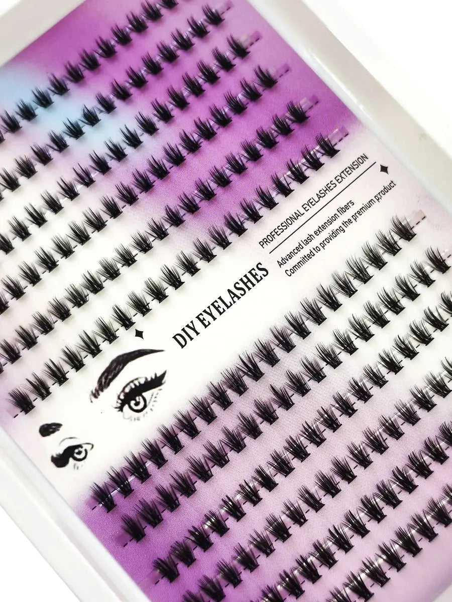 Manga Wispy Lash Clusters with Spikes