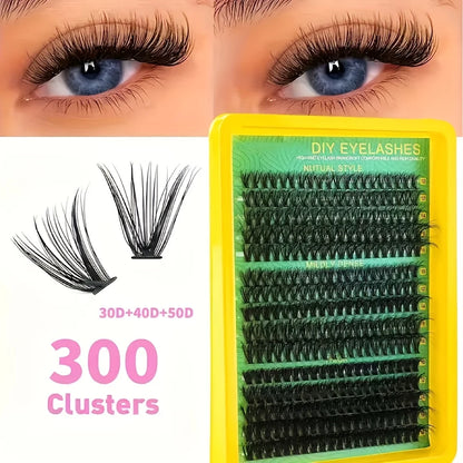 Cloison Lash Clusters 30D + 40D + 50D