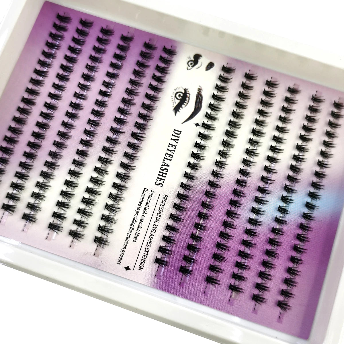 Manga Wispy Lash Clusters with Spikes