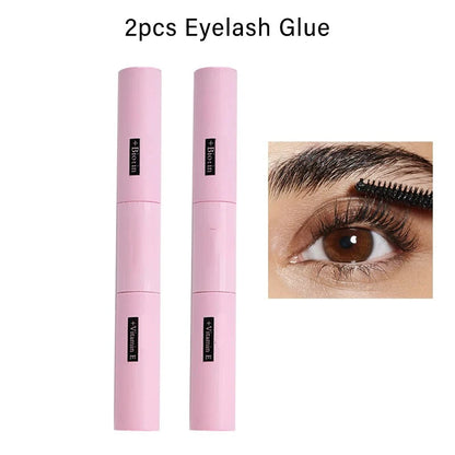 Lash Bond and Seal 10ml for Lash Clusters Super Strong Hold Eyelash Glue Long-Lasting Non-Irritating Eyelash Extension Cosmetics