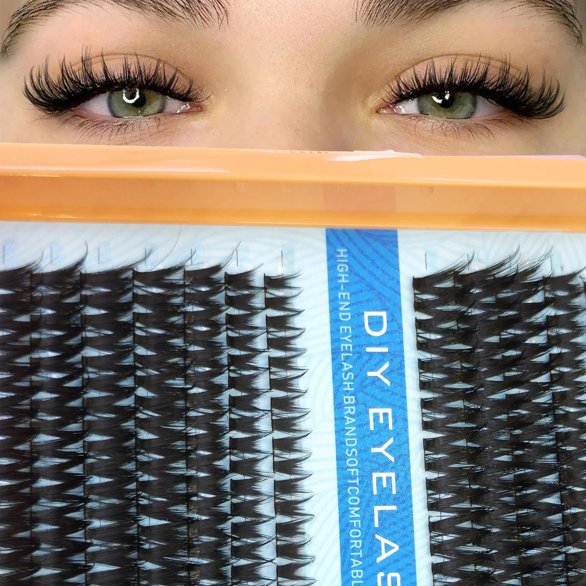 Manga Wispy Lash Clusters with Spikes