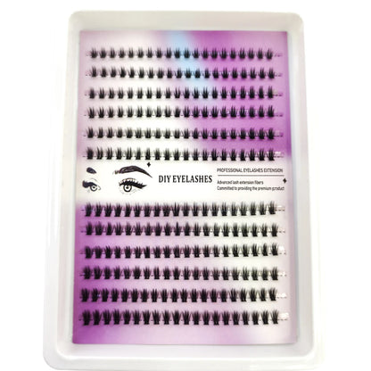 Manga Wispy Lash Clusters with Spikes