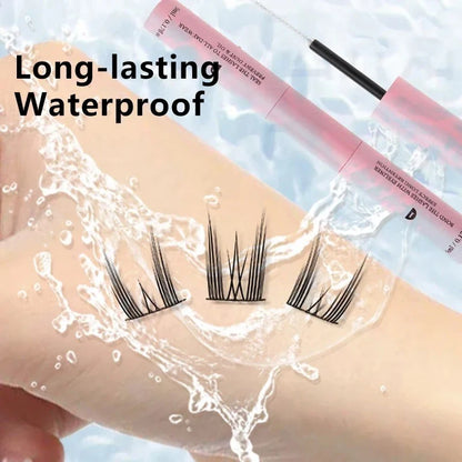 Lash Bond and Seal 10ml for Lash Clusters Super Strong Hold Eyelash Glue Long-Lasting Non-Irritating Eyelash Extension Cosmetics