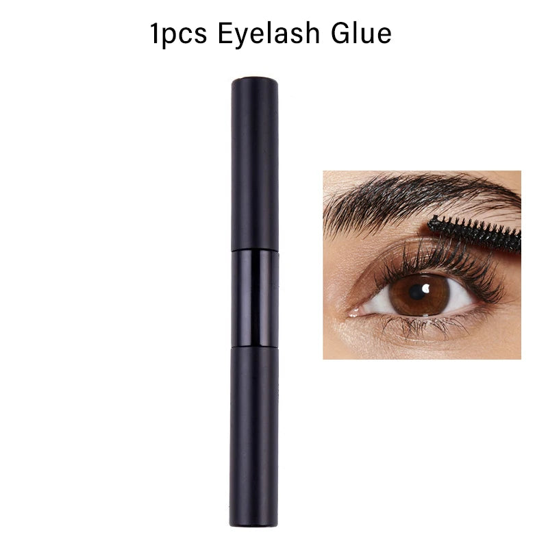 Lash Bond and Seal 10ml for Lash Clusters Super Strong Hold Eyelash Glue Long-Lasting Non-Irritating Eyelash Extension Cosmetics