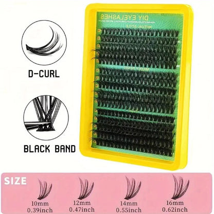 Cloison Lash Clusters 30D + 40D + 50D