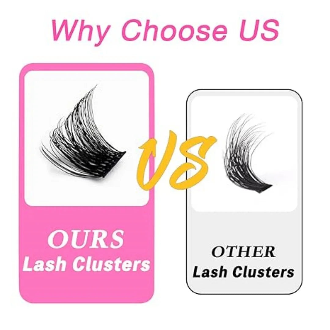 Cloison Lash Clusters 30D + 40D + 50D